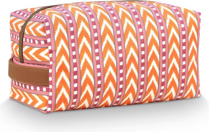Immagine prodotto PIP Studio Coco Kosmetiktasche medium Samba Stripe orange 21,5x10x10,5cm