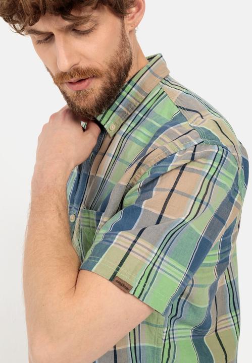 Immagine prodotto Camel Active Camicia a quadri in misto lino (L)