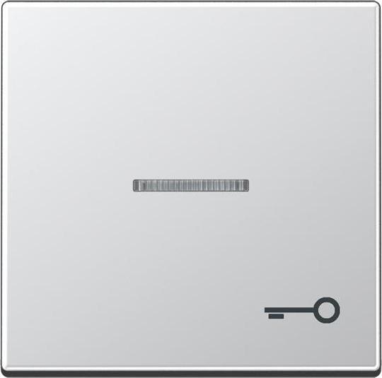 Image du produit JUNG Bascule 1t interrupteur A alu glz serrure/porte A590KO5TAL