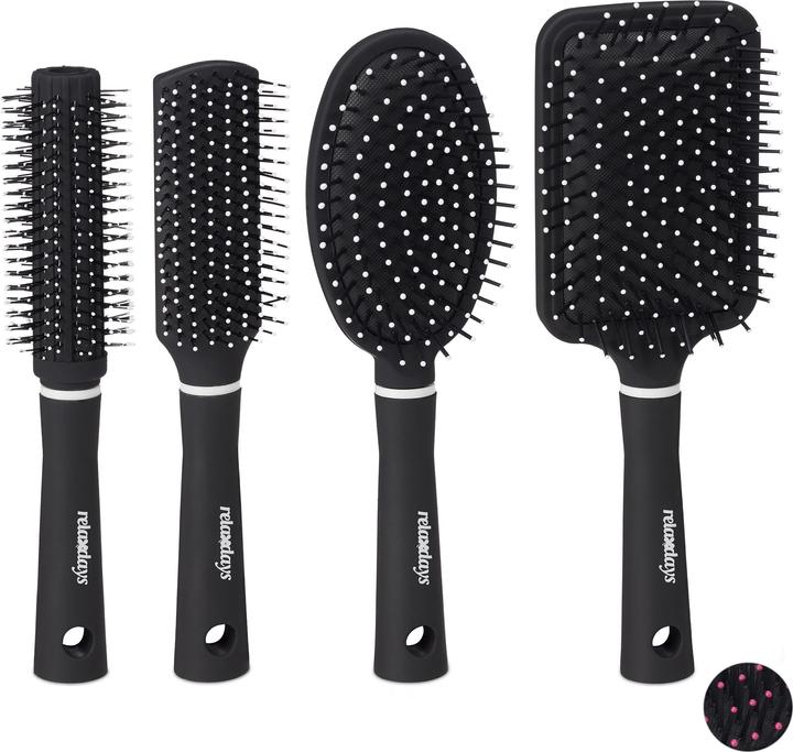 Image du produit Relaxdays Brosse cheveux
