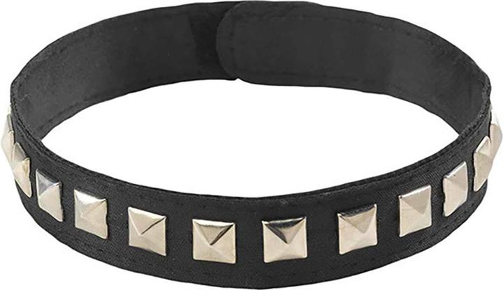 Actual product image Bristol Novelty Choker necklace with studs adults