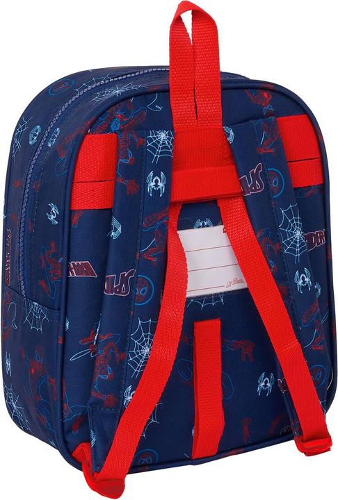 Immagine prodotto Spiderman Zaino per bambini Spider-Man neon blu navy 22 x 27 x 10 cm