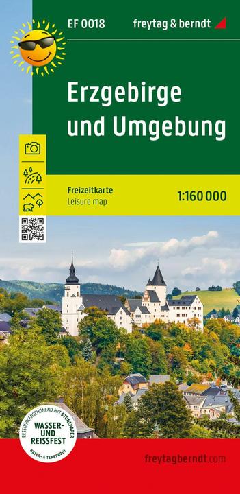 Produktbild Erzgebirge und Umgebung, Erlebnisführer 1:160.000, freytag & berndt, EF 0018 (freytag & berndt, Deutsch)