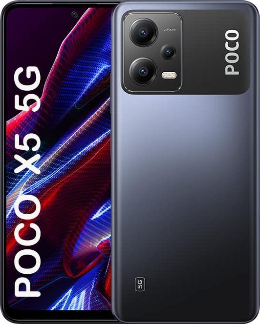 Produktbild Xiaomi Poco X5 (128 GB, Schwarz, 6.67", Hybrid Dual SIM, 48 Mpx, 5G)