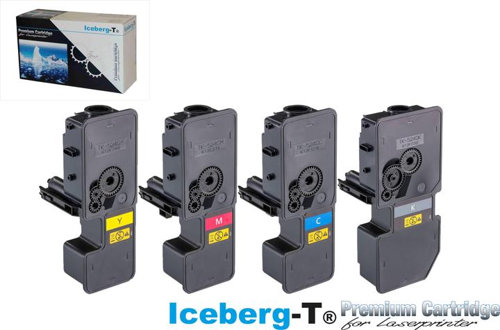 Produktbild Iceberg-T Toner SET TK-5240 Set mit allen vier Farben (M, C, BK, Y)