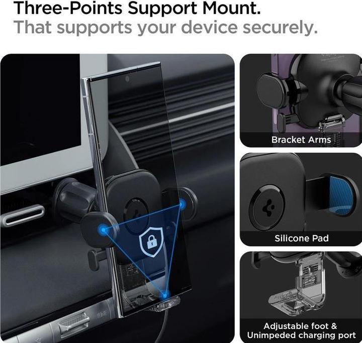 Produktbild Spigen Autohalterung UTS12 Onetap Universal Vent Car Mount schwarz