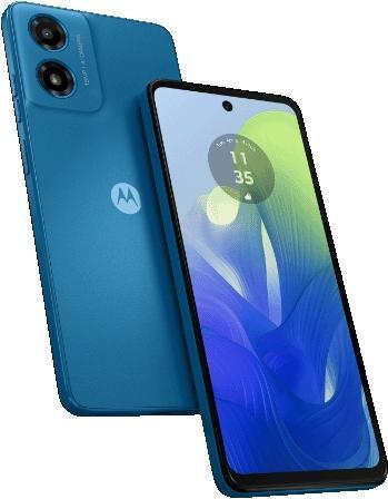 Actual product image Motorola Moto g04 4Gb 64Gb 6.56' Dual (64 GB, Satin Blue, 6.56", Dual SIM, 16 Mpx, 4G)