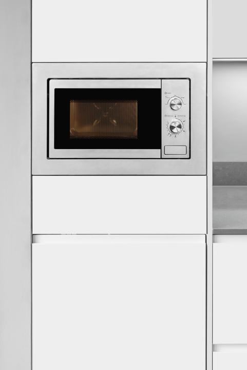 Image du produit Exquisit Micro-ondes encastrable EMW10-020 inox Manuel (20 l)