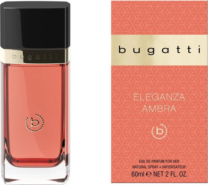 Actual product image Bugatti Eleganza Amber Eau de Parfum Spr 60 ml (Eau de parfum, 60 ml)