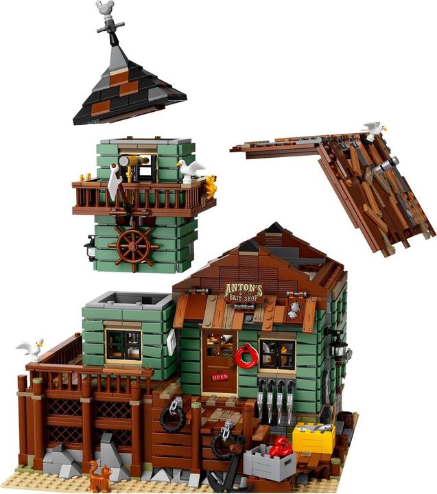Actual product image LEGO Old fishing shop (21310, LEGO Ideas, LEGO Rare Sets)