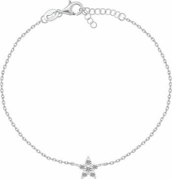 Brilio Silver - Silver Bracelet for Women Sparkling Star BRC185W