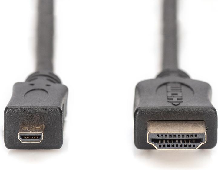 Produktbild Digitus micro HDMI (Typ D) — HDMI (Typ A) (1 m, HDMI)