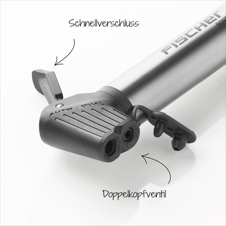 Actual product image Fischer Mini-Pumpe Alu inkl. Flickbox