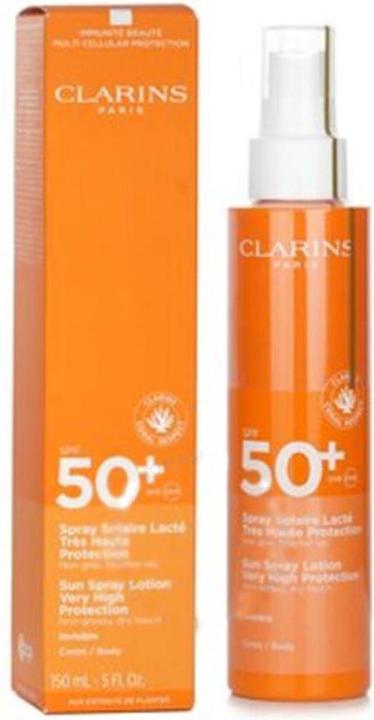 Actual product image Clarins Sun - SUN CARE BODY LOTION SPF50+ (Sun lotion, SPF 50+, 150 ml, 203 g)
