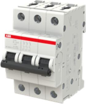 Produktbild ABB S203-K2 Sicherungsautomat System compact 3-polig