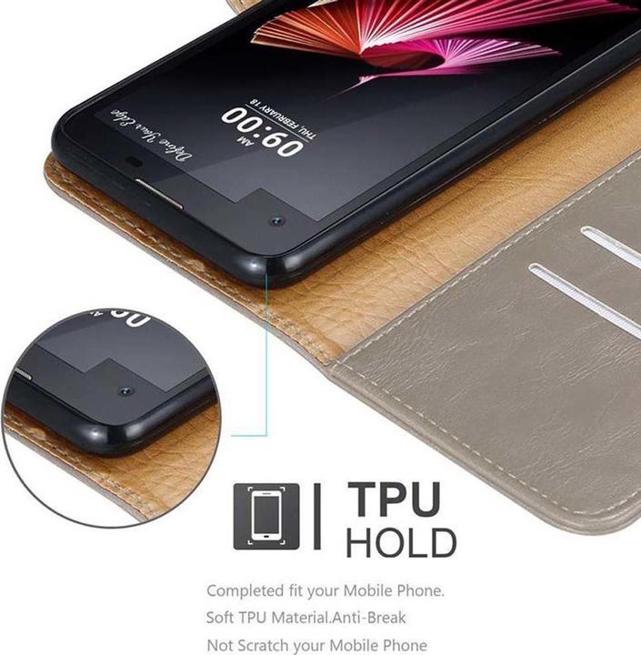Actual product image Cadorabo Book Luxury Cover (LG X Screen)