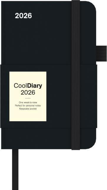 Produktbild Black2026-Diary-Buchkalender-Taschenkalender-9x14 (Deutsch)
