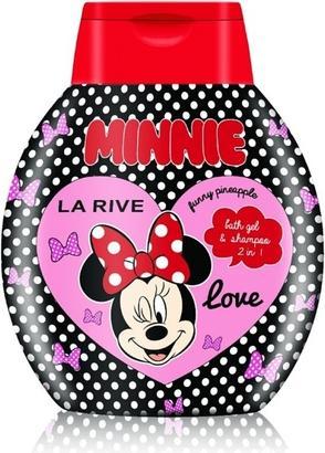 La Rive Minnie Love Bath Gel & Shampoo Liquid & Bath Shampoo Funny Pineapple (250 ml, Flüssiges Shampoo)