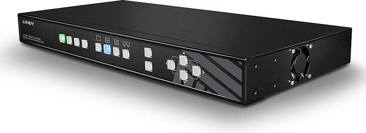 Actual product image Lindy 4 Port HDMI 4K Quad View KVM Switch Pro