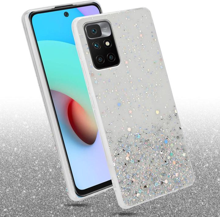 Actual product image Cadorabo TPU Cover with Glitter for Xiaomi RedMi 10 (Xiaomi Redmi 10)