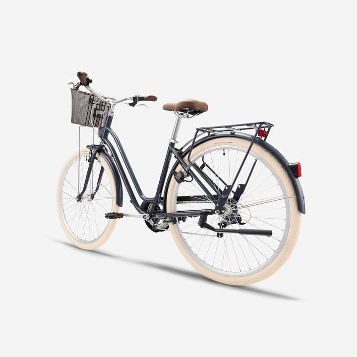 Actual product image Btwin City Bike 28 Zoll Elops 520 LF dunkelblau (48 cm)