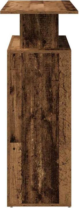 Actual product image VidaXL Reception counter reclaimed wood look 100x40x104 cm wood-based reception counter