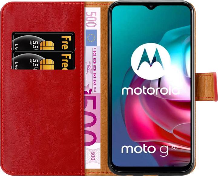 Productafbeelding Cadorabo Luxe Boekomslag (Motorola Moto G10, Motorola Moto G30)