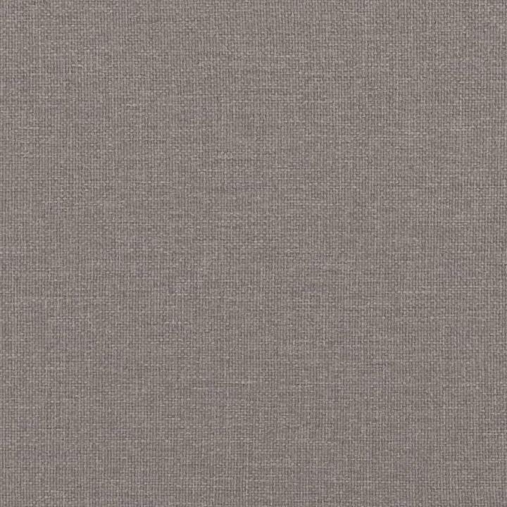 Produktbild VidaXL Boxspringbett Polsterbett Bett Einzelbett Matratze Taupe 80x200cm Stoff (80 x 200 cm, 80 x 200 cm)