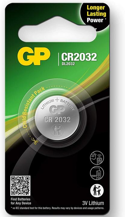 Immagine prodotto GP Batteries Lithium Cell (1 pz., CR2032, 240 mAh)
