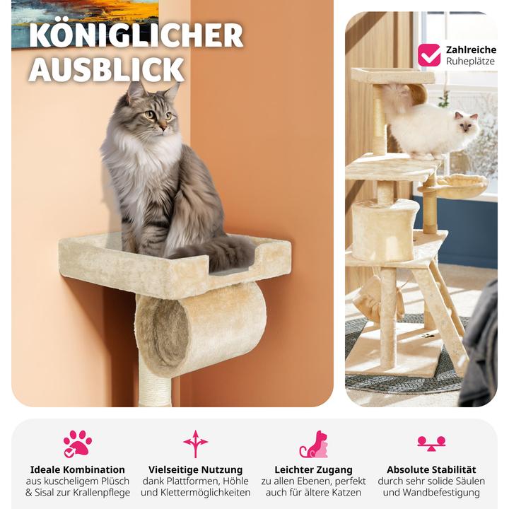 Immagine prodotto tectake Marcel (141 cm, Beige)