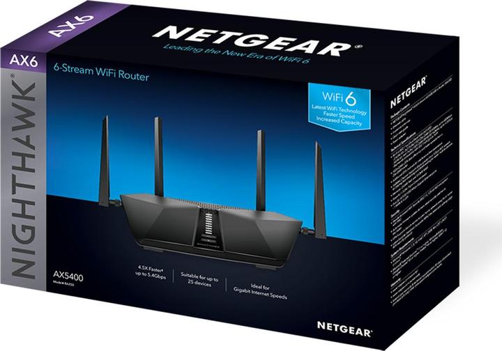 Image du produit Netgear RAX50 Nighthawk AX6