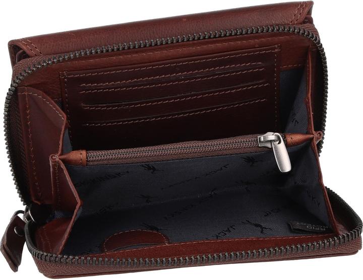 Actual product image Jack kinsky Wallet RFID protection leather 13.5 cm