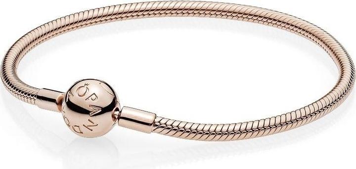 Pandora Armband mit Kugelverschluss (19 cm, Silber)