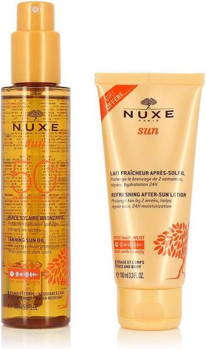 Immagine prodotto Nuxe Sun Set Huile Solaire Bronzante 50 SPF (Olio abbronzatura, SPF 50, 570 ml, 289 g)
