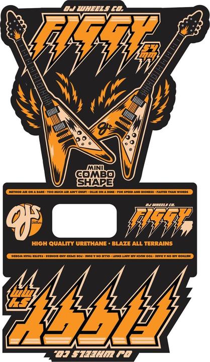 Actual product image Oj`s 99A Flying V Mini Combo (54 mm)