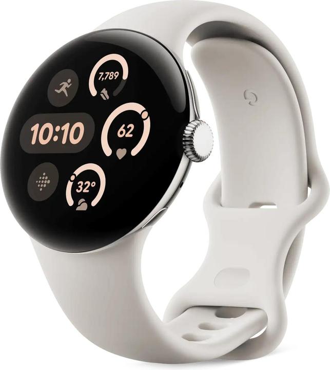 Google Active Band (45 mm, Fluoroelastomer, Stainless Steel)