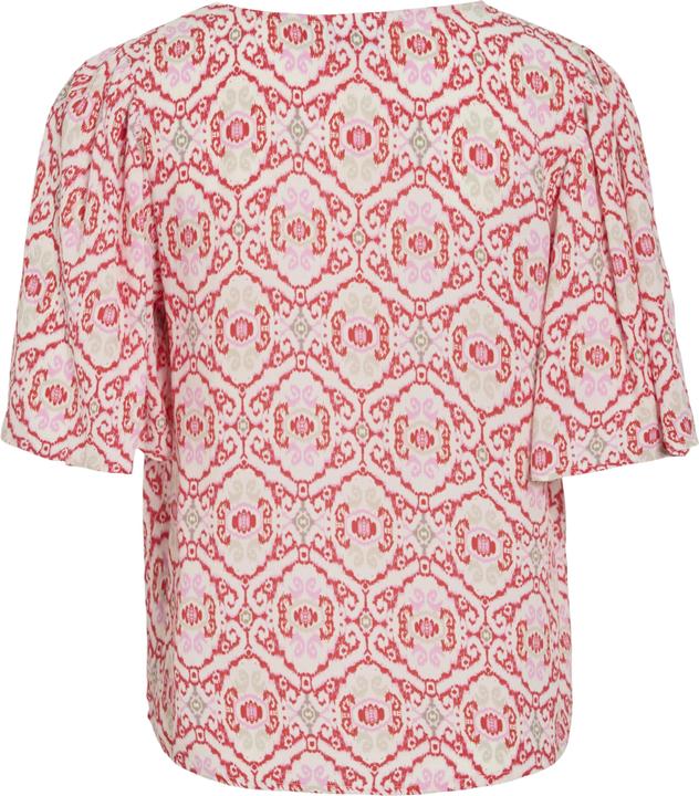 Actual product image Vila VIKIKKI V-Ausschnitt Oberteil mit kurzen Ärmeln (36)