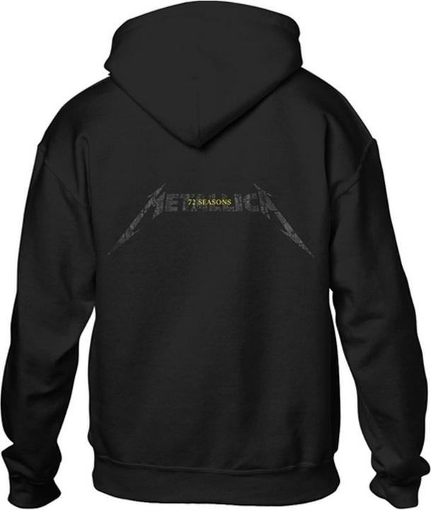 Immagine prodotto Metallica Felpa con cappuccio Adulti Charred 72 (M)