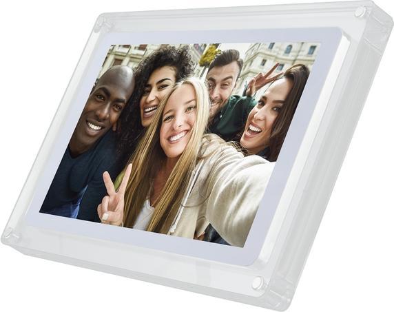 Actual product image Braun Photo BRAUN DigiFrame 1020 WiFi Acryl weiss (10.10", 1280 x 800 pixels)