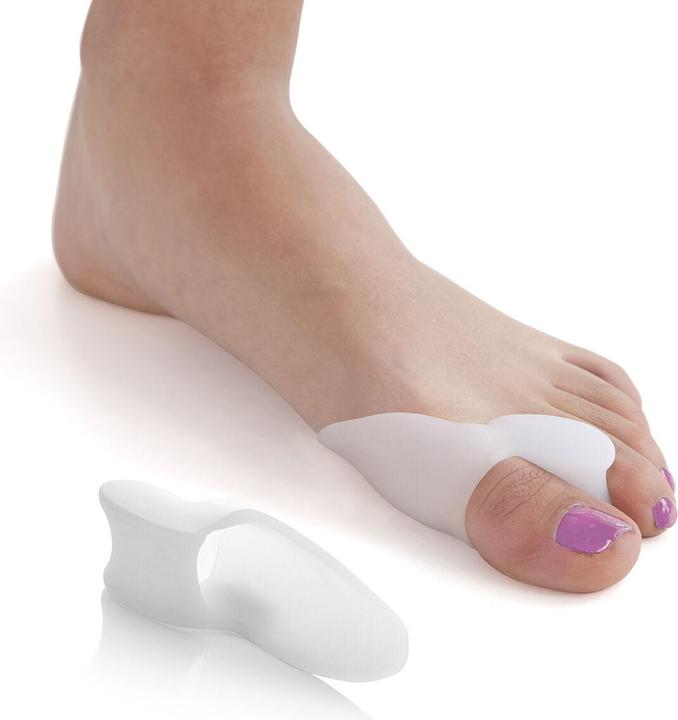 Immagine prodotto InnovaGoods Cuscinetti in silicone per calli Bunilief confezione da 2 unità (Decompressione)
