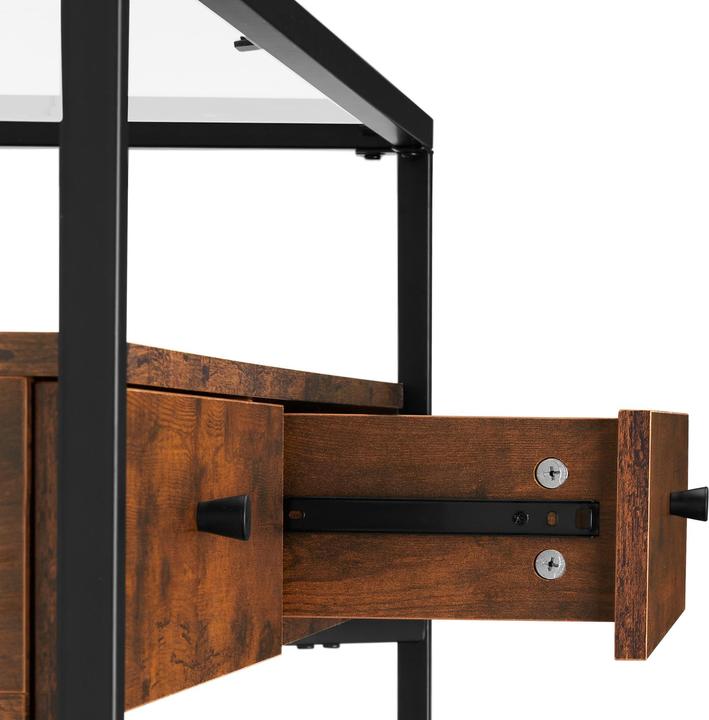 Image du produit tectake Buffet bas Maidenhead 121,5x41,5x50,5cm (121,5 x 41,5 x 50,5 cm)