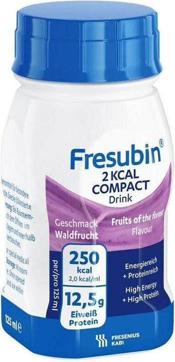 Produktbild Fresubin 2 kcal Drink Compact Waldfrucht (4x125ml) (Waldfrucht, 4 x)