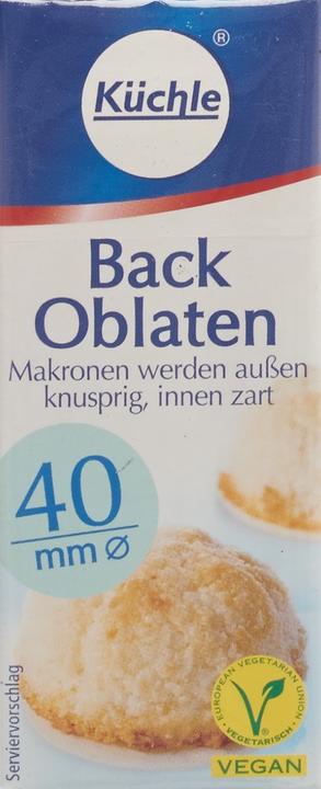 Produktbild Küchle Oblaten rund