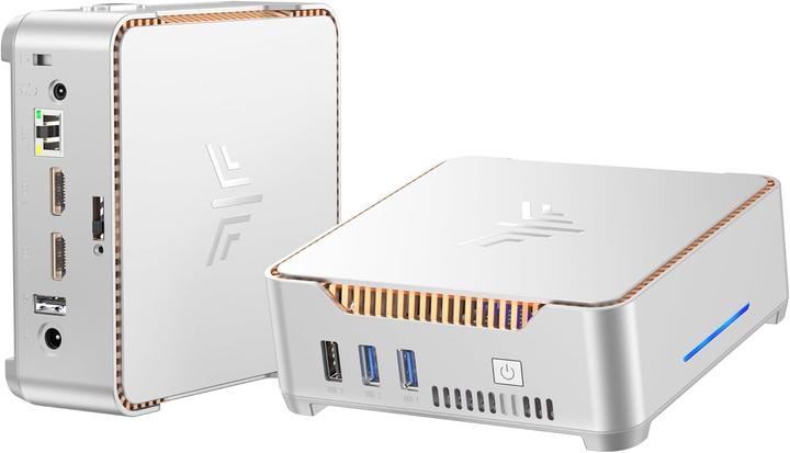 NiPoGi GK3 Plus Mini PC mit Intel Alder Lake-N97 und 4K Triple Display (8.19 Go, 256 Go)