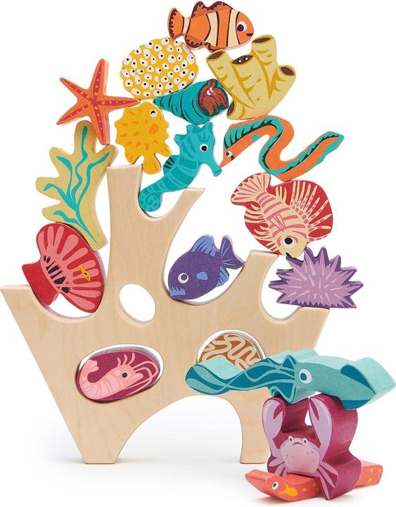 Actual product image Tender Leaf Toys Stapelspielzeug Korallenriff