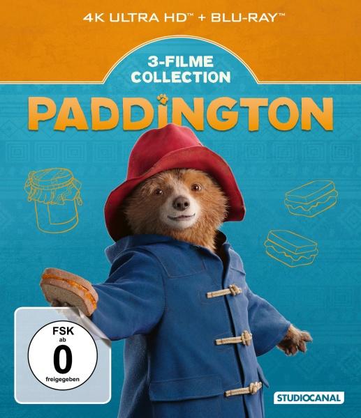 Produktbild Paddington - 3 Filme Collection (Blu-ray, DVD, 2014, Deutsch, Englisch)