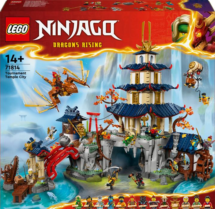 LEGO Ville-temple du tournoi (71814, LEGO Ninjago, LEGO difficiles à trouver)