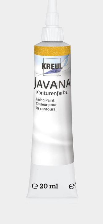Image du produit Kreul Peinture pour tissus Javana, peinture pour contours (Or, 20 ml)