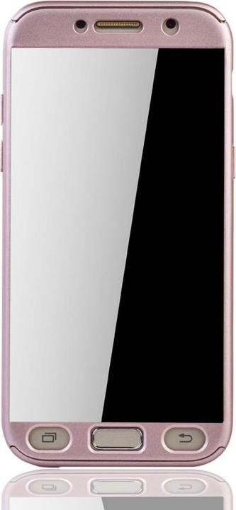 Produktbild König Design Schutz Handy Hülle für Samsung Galaxy A3 (2017) Case Cover Displayschutz Rosa (Samsung Galaxy A3 (2017))
