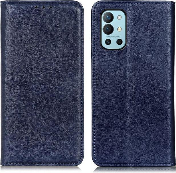 Actual product image MU Classic Crazy Horse V Leather Bookcover Series (OnePlus 9R)